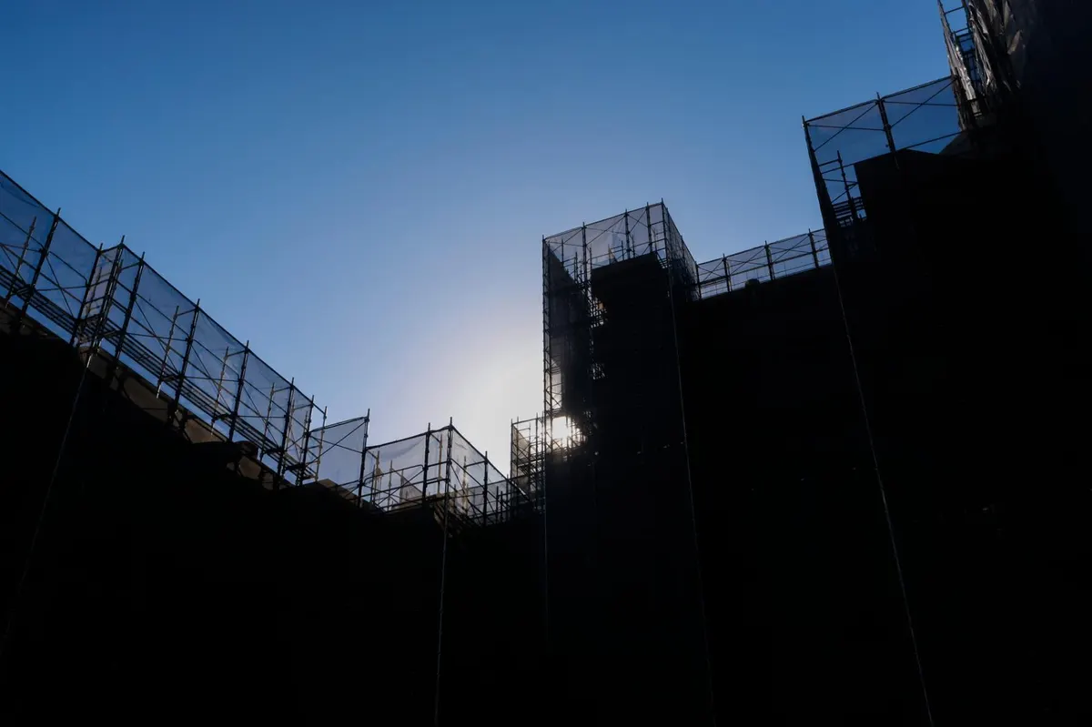 足場シルエット