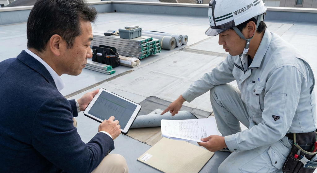 【完全ガイド】屋上シート防水で雨漏りSTOP！種類・費用・業者選びまで徹底解説