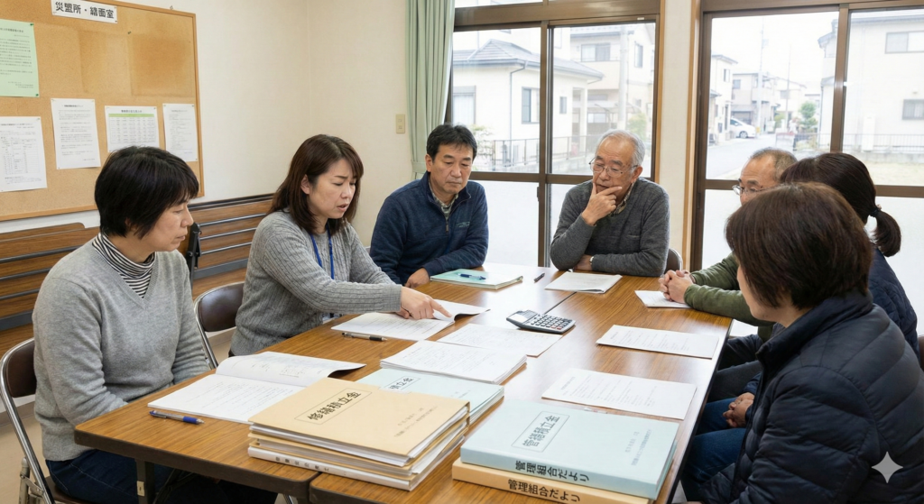 管理組合打ち合わせ