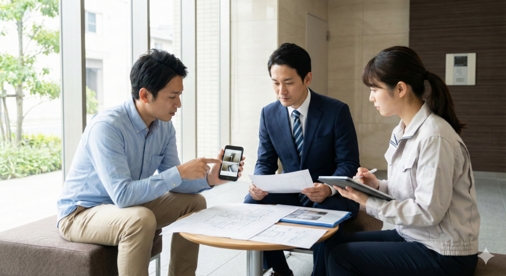 管理会社との打ち合わせ