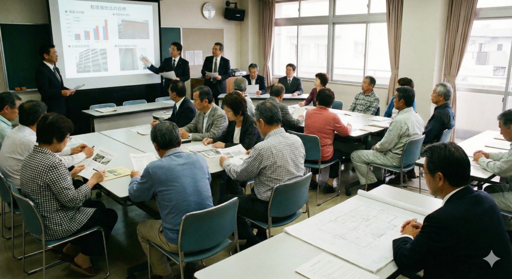 管理組合での会議
