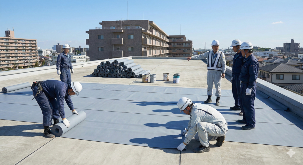 屋上防水施工