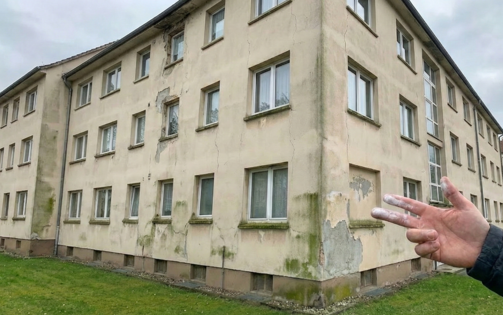 老朽化したマンション