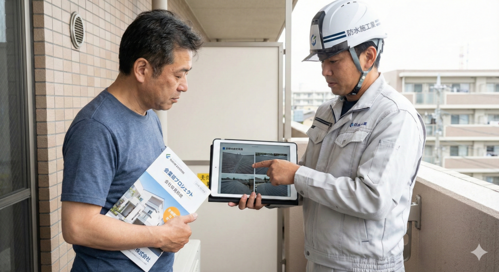 施工会社との打ち合わせ