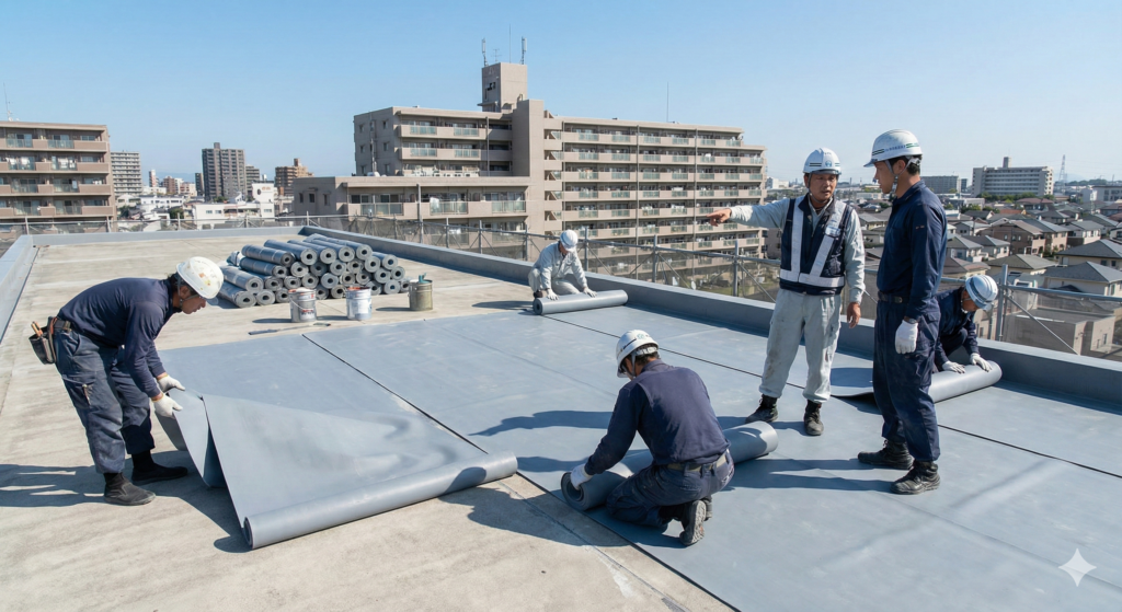 屋上防水施工