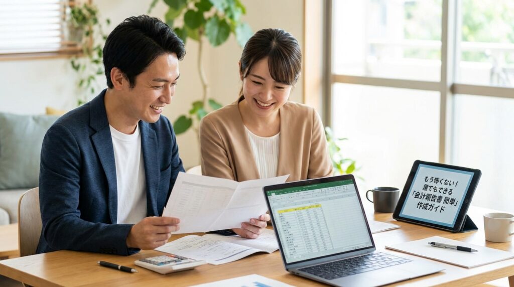 もう怖くない！誰でもできる「会計報告書 簡単」作成ガイド