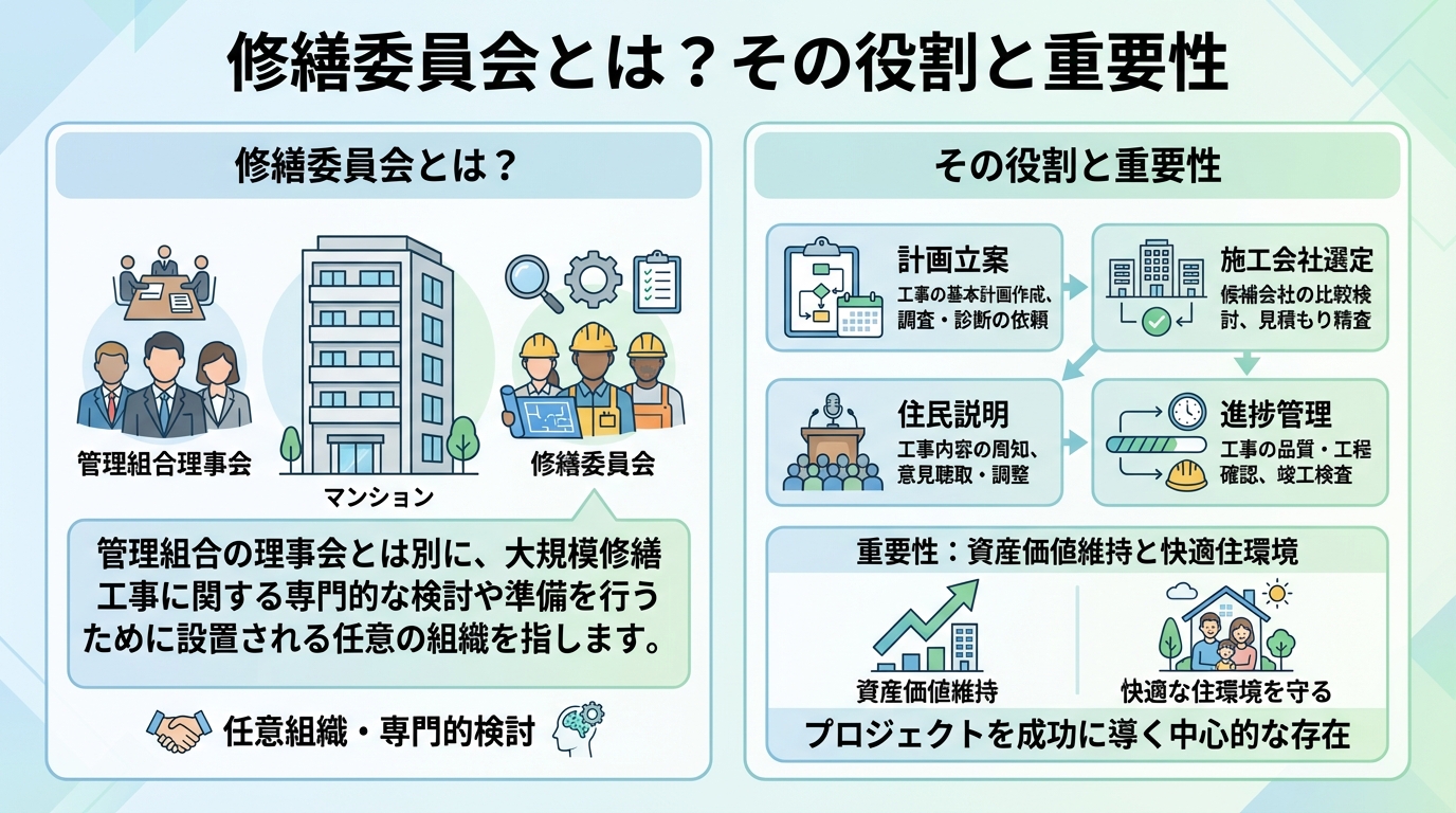 修繕委員会とは?その役割と重要性