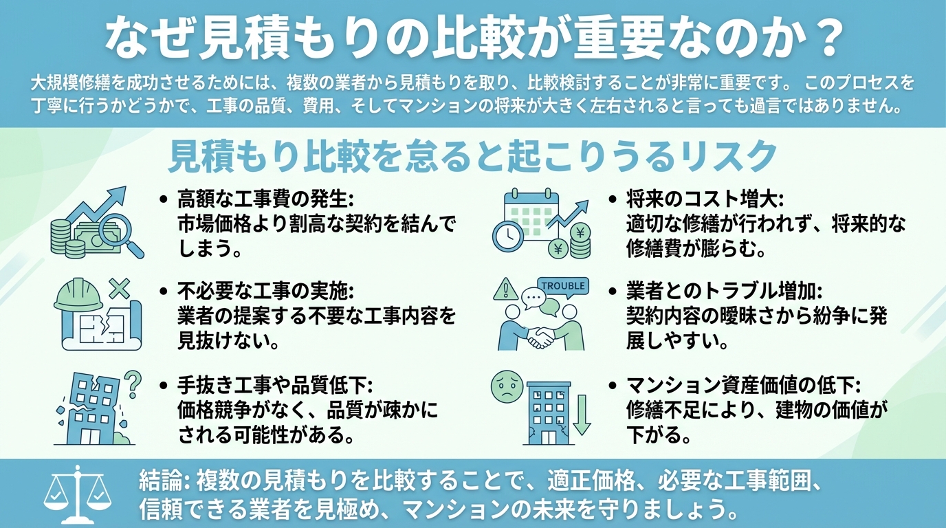 なぜ見積もりの比較が重要なのか？